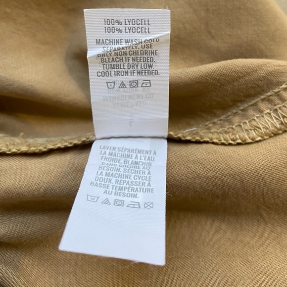 Aerie Paper Bag Tan Camp Shorts - Picture 6 of 6